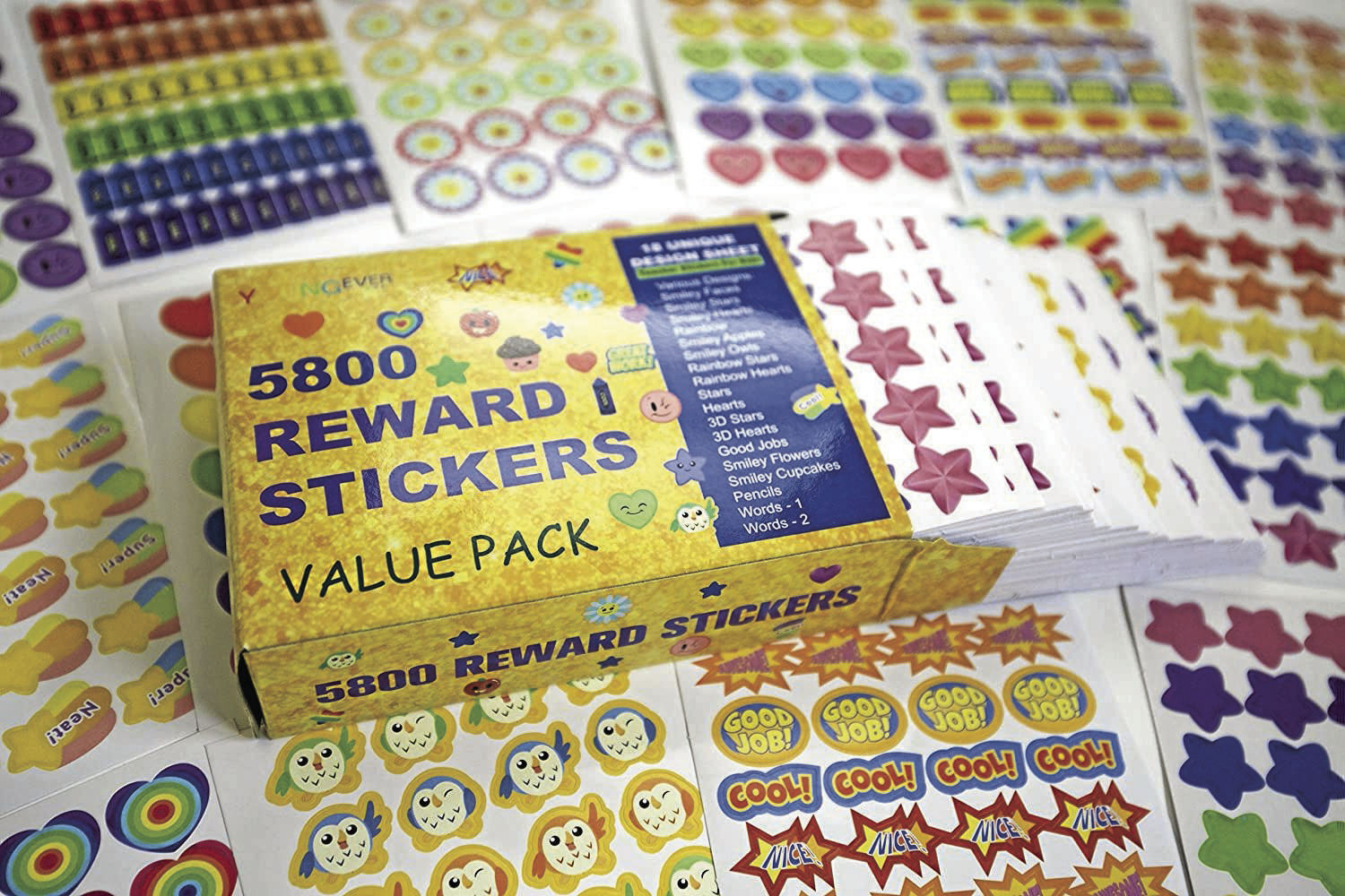 Youngever Teacher Award Stickers